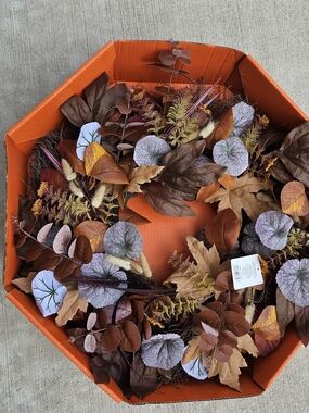 Fall Wreath 24 Inches Fall Decor- NEW